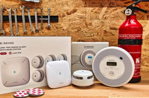 X Sense Link Rauchmelder Sicherheit im ganzen Haus www.commaik.de - Funk Rauchmelder über mehrere Etagen vernetzen: So schützt X-Sense Link+ dein ganzes Haus!