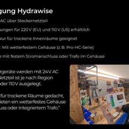 Rasenbewaesserung hydrawise www.commaik.de 021 - Installing and programming the Hunter Hydrawise irrigation computer - step by step