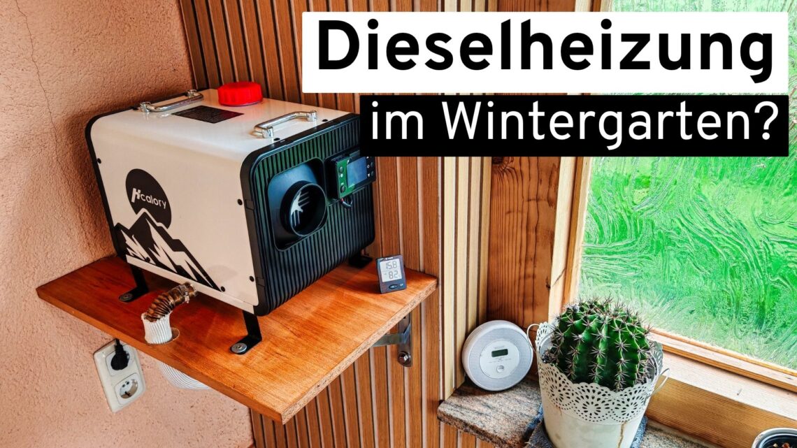 Garden 1 Diesel heating instead of electric heating: My conversion with the Hcalory HBH2