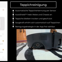 MOVA Z60 Ultra Roller Complete test: Fully automatic cleaning with AI and hot water 36 MOVA Z60 Ultra Roller Complete im Test Staerkster Saug Wischroboter www.commaik.de 1.17.10 - MOVA Z60 Ultra Roller Complete test: Fully automatic cleaning with AI and hot water