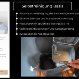 MOVA Z60 Ultra Roller Complete test: Fully automatic cleaning with AI and hot water 42 MOVA Z60 Ultra Roller Complete im Test Staerkster Saug Wischroboter www.commaik.de 1.17.17 - MOVA Z60 Ultra Roller Complete test: Fully automatic cleaning with AI and hot water