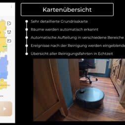 MOVA Z60 Ultra Roller Complete test: Fully automatic cleaning with AI and hot water 29 MOVA Z60 Ultra Roller Complete im Test Staerkster Saug Wischroboter www.commaik.de 1.17.2 - MOVA Z60 Ultra Roller Complete test: Fully automatic cleaning with AI and hot water