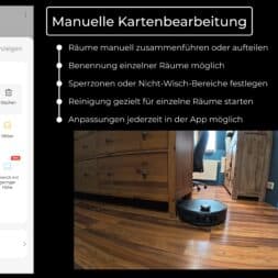 MOVA Z60 Ultra Roller Complete test: Fully automatic cleaning with AI and hot water 30 MOVA Z60 Ultra Roller Complete im Test Staerkster Saug Wischroboter www.commaik.de 1.17.3 - MOVA Z60 Ultra Roller Complete test: Fully automatic cleaning with AI and hot water