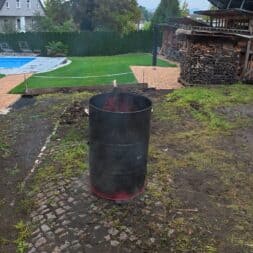 Rauchfreie Feuertonne selber bauen aus Oelfass Schritt fuer Schritt DIY Anleitung www.commaik.de 2.6.3 - Build your own smoke-free fire barrel: DIY instructions from a 200 L oil drum with secondary ventilation