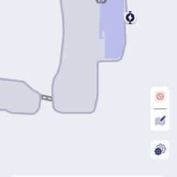 Robot lawn mower without boundary wire in test: LiDAR vs RTK in comparison (ANTHBOT M5 vs M9) 26 Screenshot of the Anthbot robotic lawnmower app with mowing progress: 23 m² mowed, 9 minutes elapsed, 36 % battery left. A map shows the position of the mower and the paths. The lower menu contains controls and mowing modes. www.commaik.de