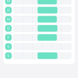 TerraMow V1000, V600, and Mini 500 Review: Robotic Lawn Mowers Without RTK and Lidar? 59 A screenshot of the mobile app showing a weekly schedule for your robotic mower, with active time slots displayed for all days from 10:00 a.m. to 6:15 p.m. A switch at the top activates the schedule, and the individual days are labeled M, T, M, T, F, S, S. www.commaik.de